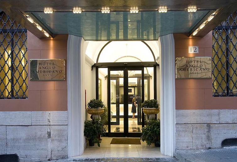 Hotel Anglo Americano Rzym Zewnętrze zdjęcie